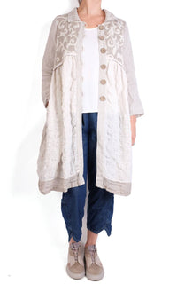 Mara Gibbucci - Button Up Lightweight Coat