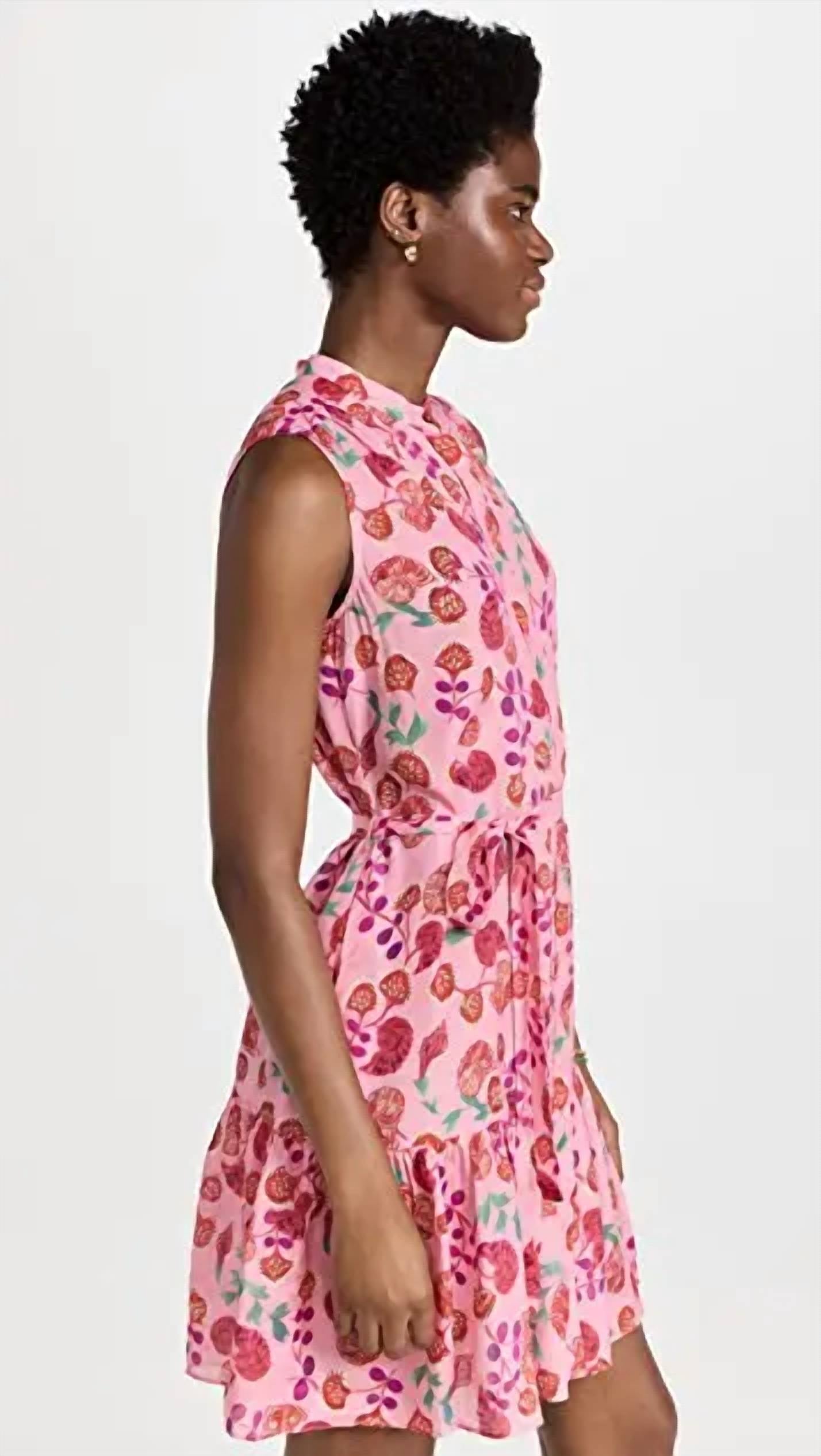 Saloni - Tilly Floral Mini Dress