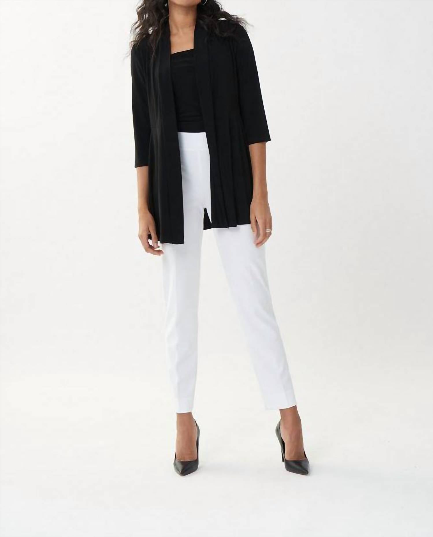 Joseph Ribkoff - Flowy Open Front Cardigan