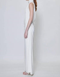 Simkhai - Moira Draped Jersey Gown