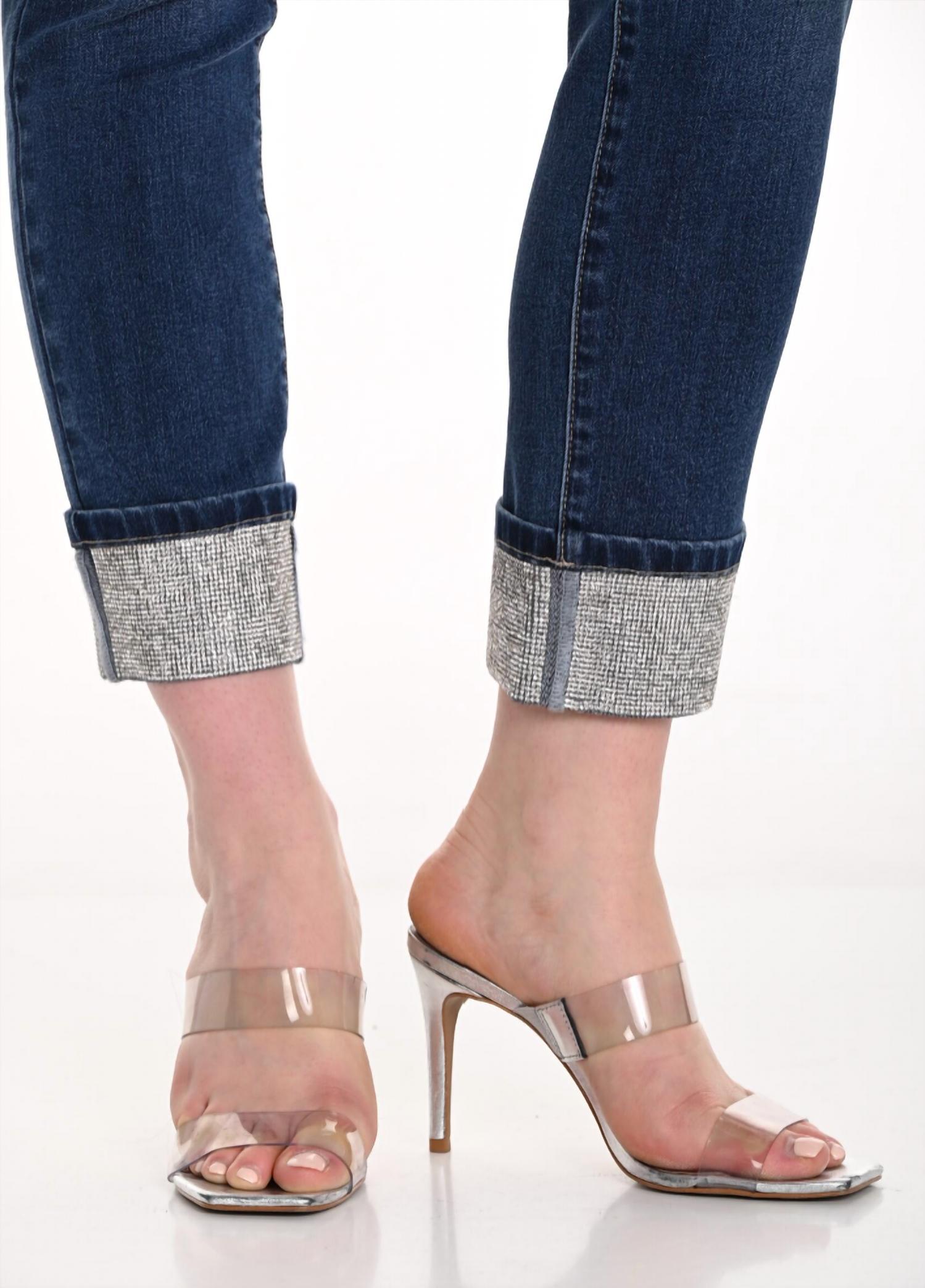 Frank Lyman - Sparkle Cuff Jean