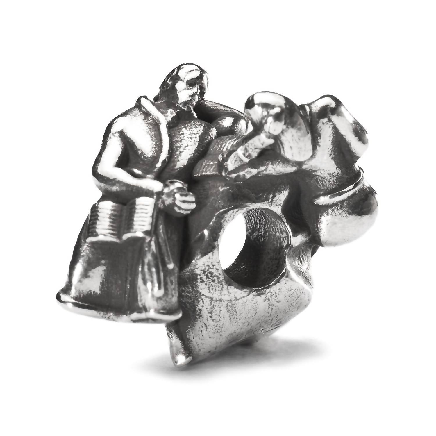 Trollbeads Women's Breakfast Bead Charm in silver - women's accessory - detail view