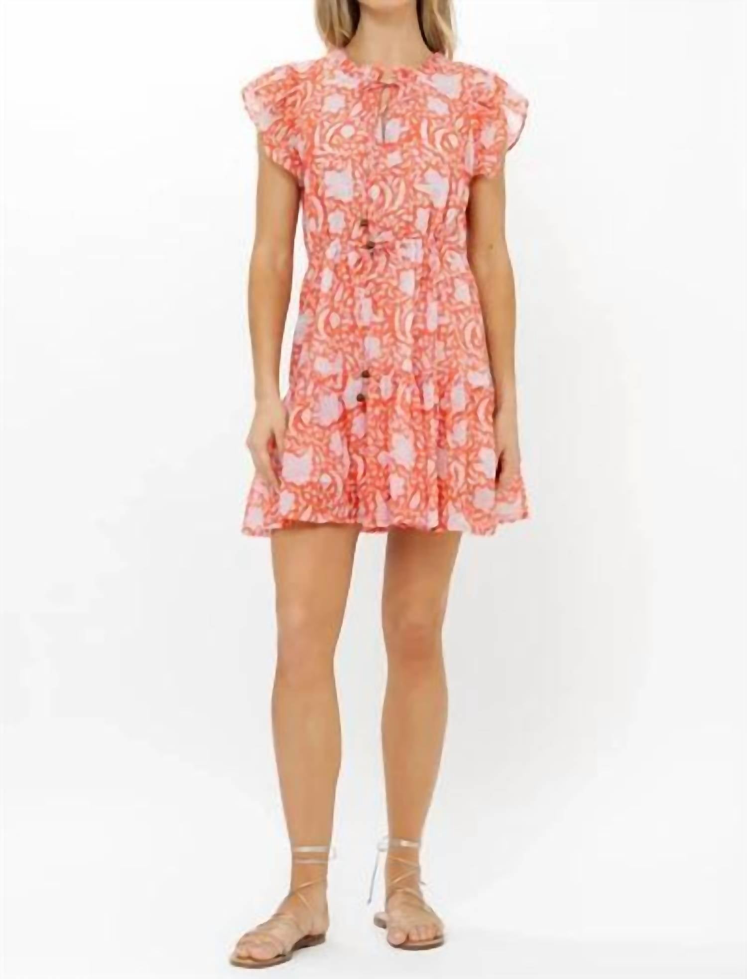 Oliphant - Cinched Flirty Short Dress