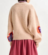 Essentiel Antwerp - Impossible Embroidered Knit Sweater