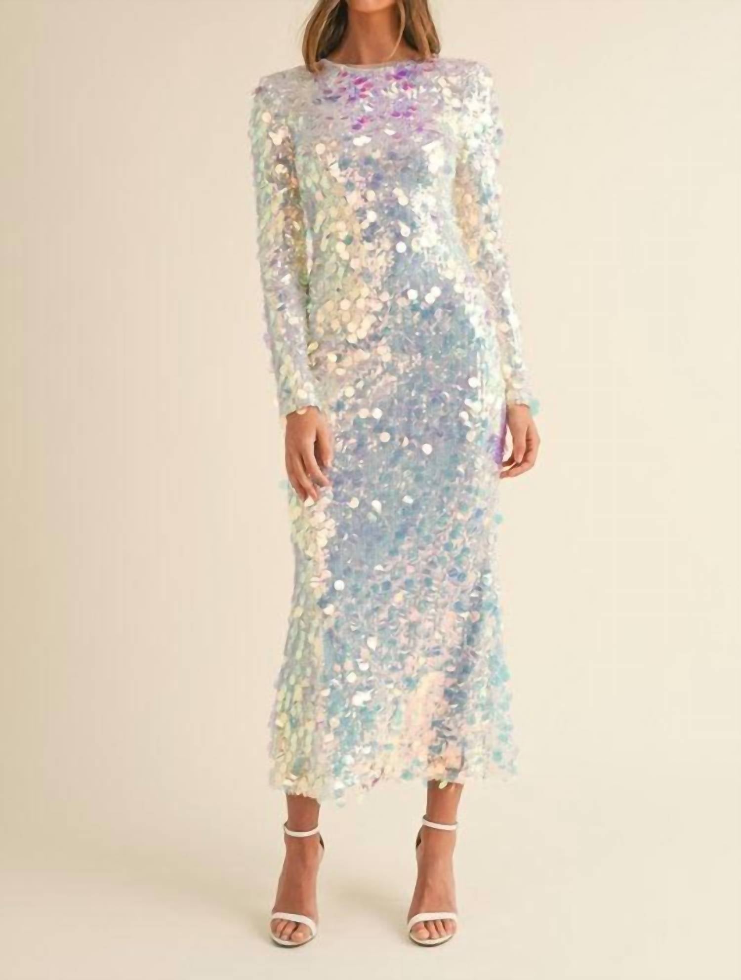 Mable - Adella Sequin Midi Dress