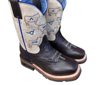 Roper - Little Kids Square Toe 8"shaft Boots