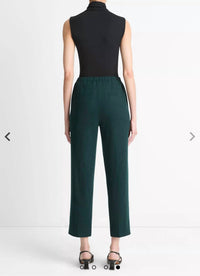Vince - Italian Flannel Mid-Rise Easy Pull-On Pant
