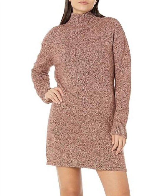 Monrow - Marled Half Zip Sweater Dress