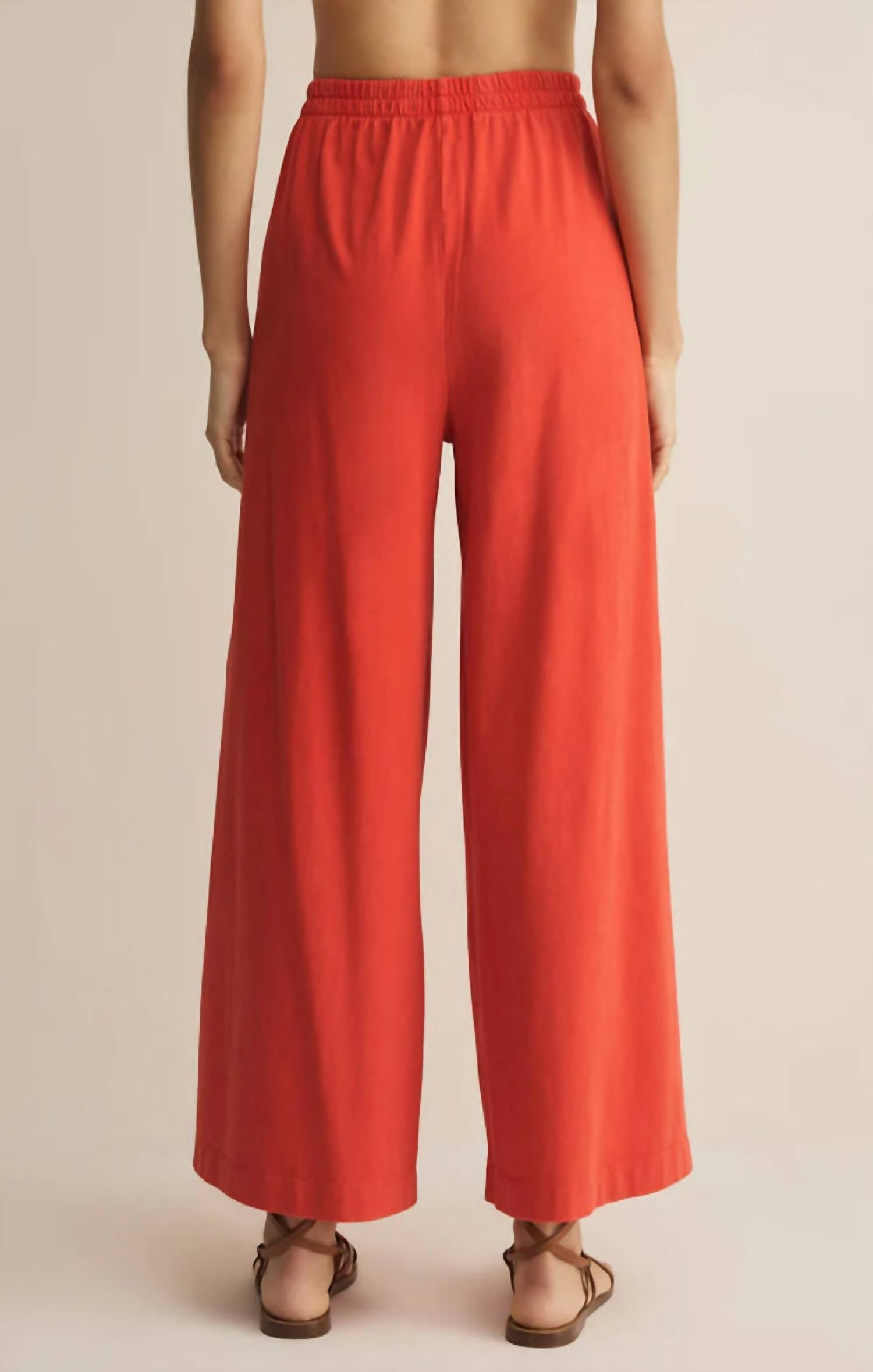 Z Supply - Scout Jersey Cropped Flare Pant