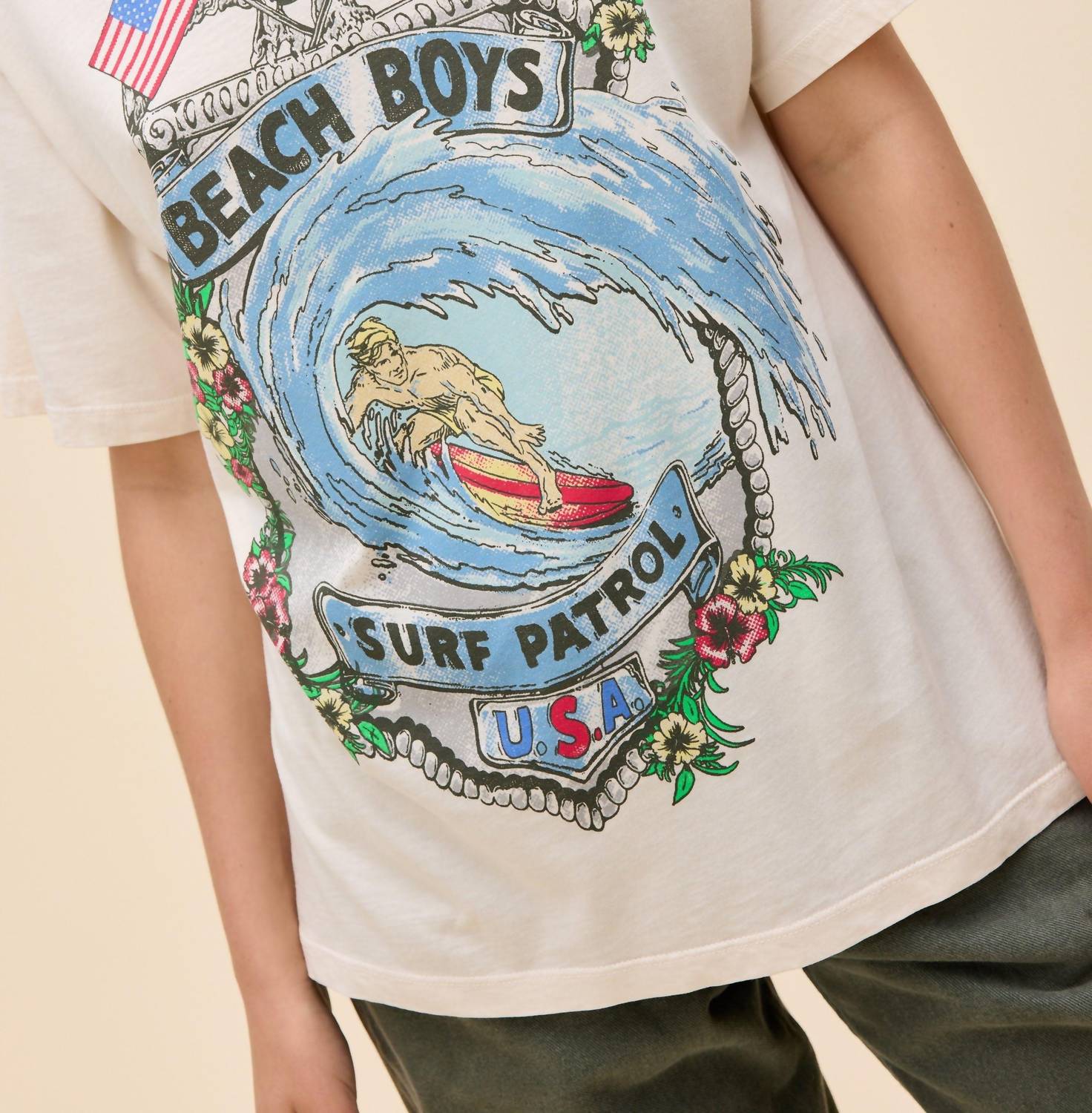 Daydreamer - The Beach Boys Surf Patrol Boyfriend Tee