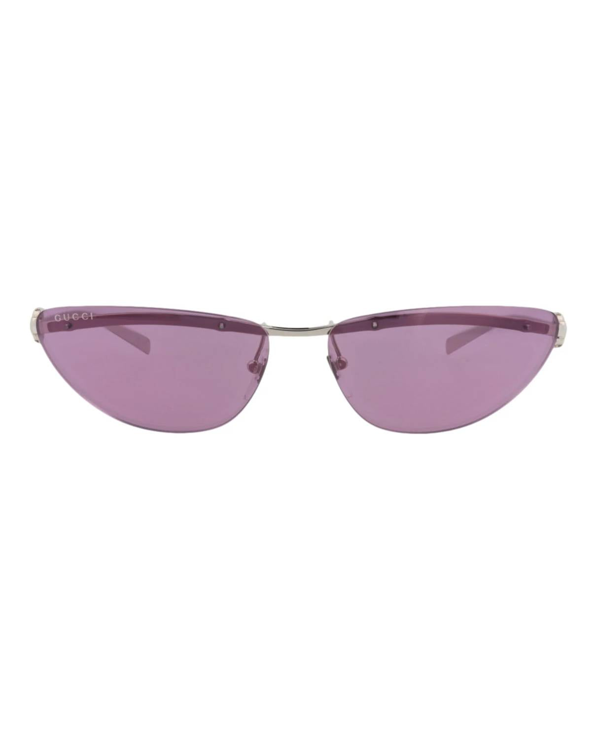 Gucci - Women's Cat Eye-frame Metal Sunglasses
