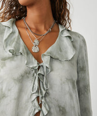 Free People - Sascha Ruffle Top