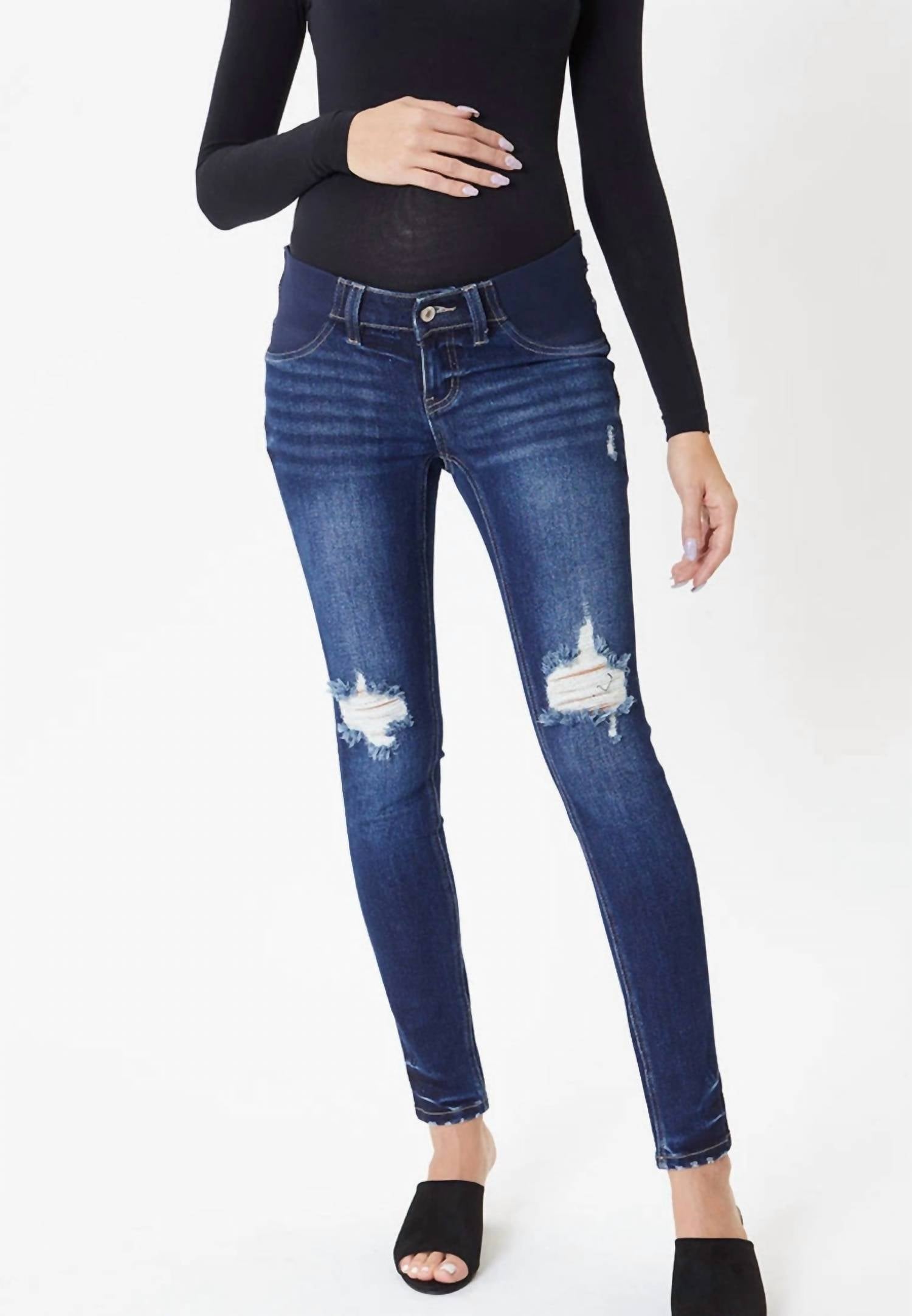 Kancan - Clarice Maternity Super Skinny Jeans