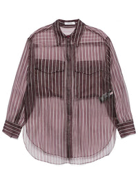 Dorothee Schumacher - Transparent Stripe Blouse