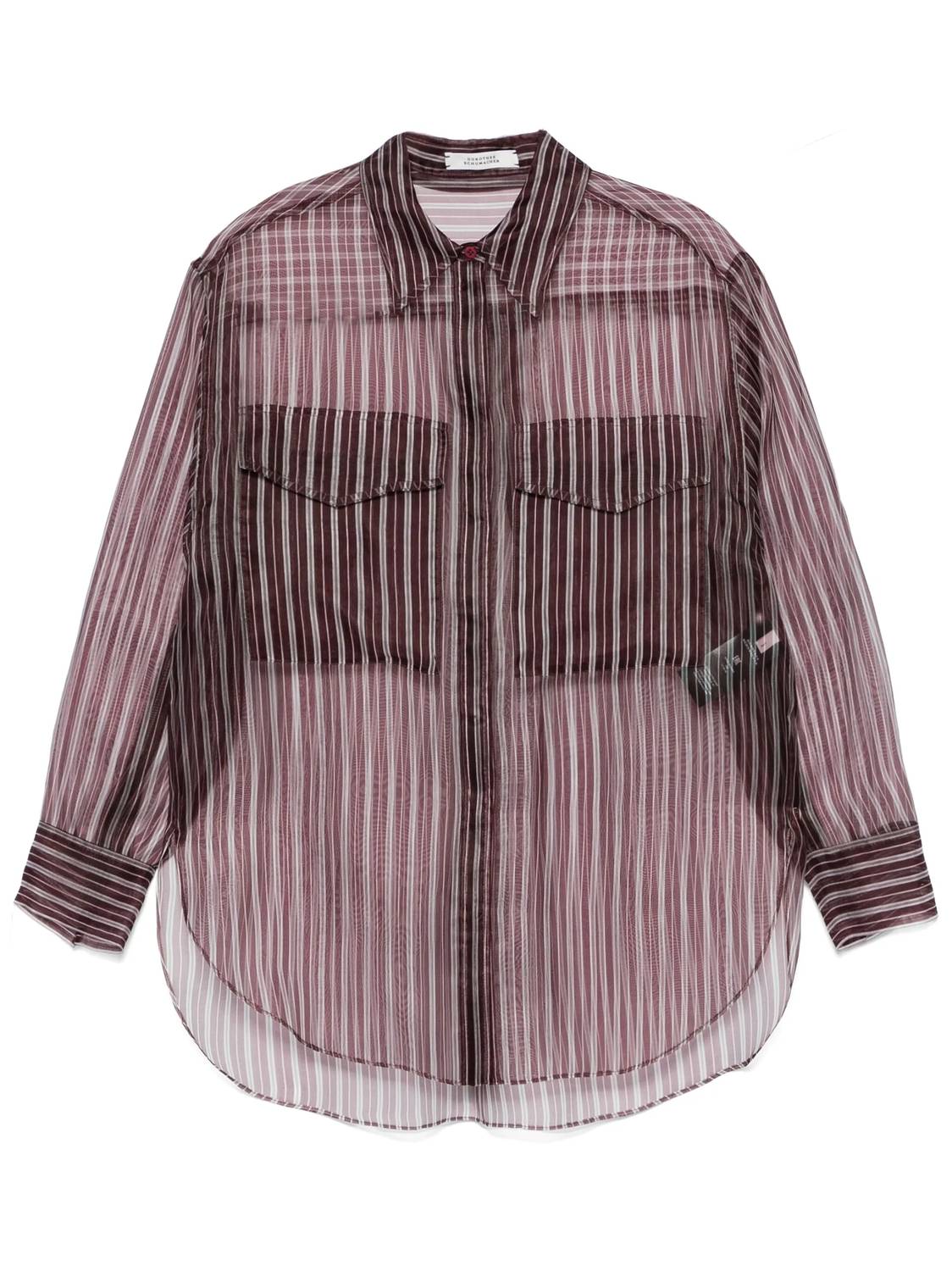 Dorothee Schumacher - Transparent Stripe Blouse