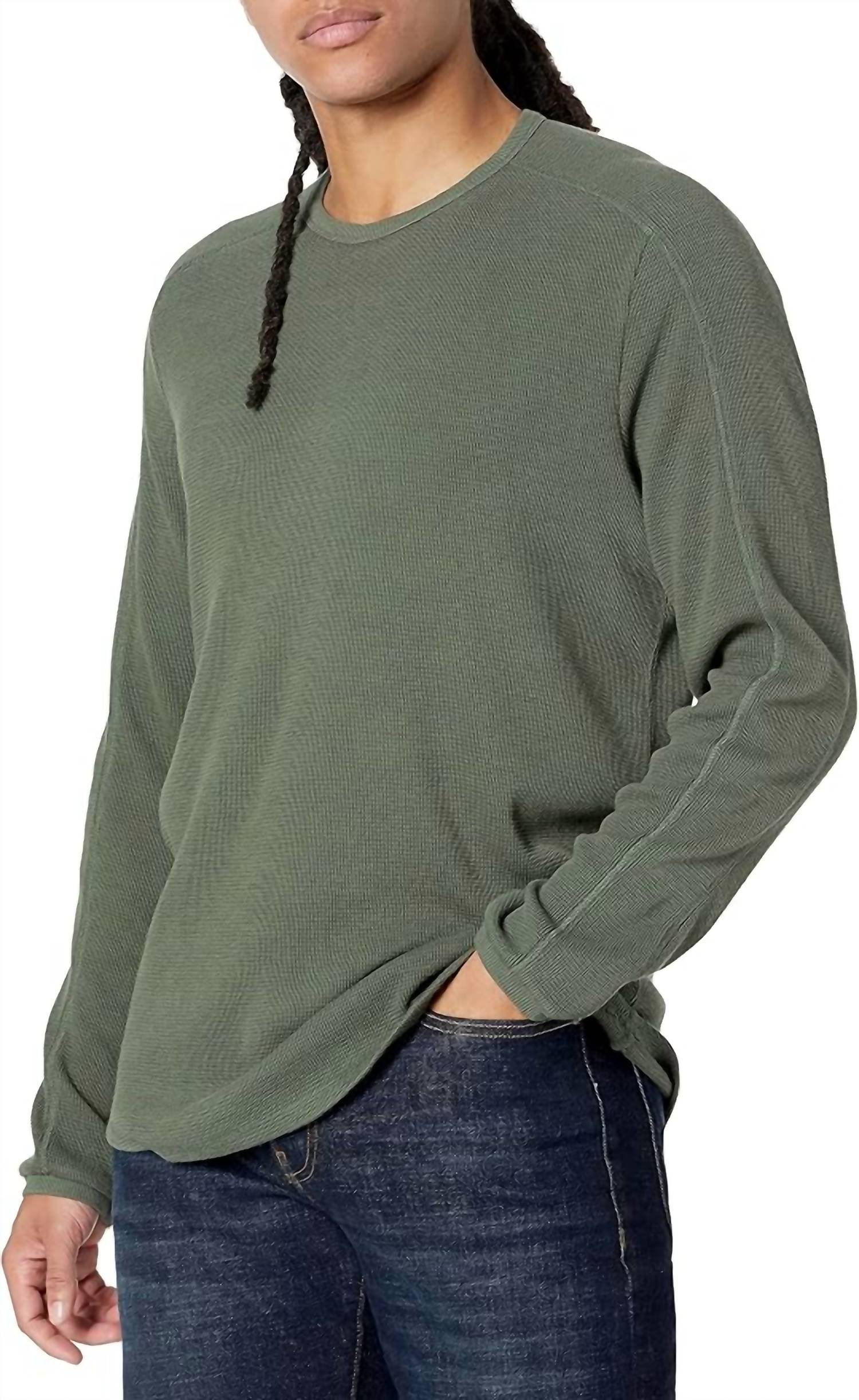 Paige - Hughes Long Sleeve Waffle Knit T-shirt