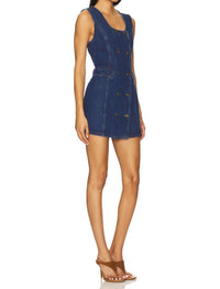 Lioness - L'esprit Double Breasted Denim Mini Dress