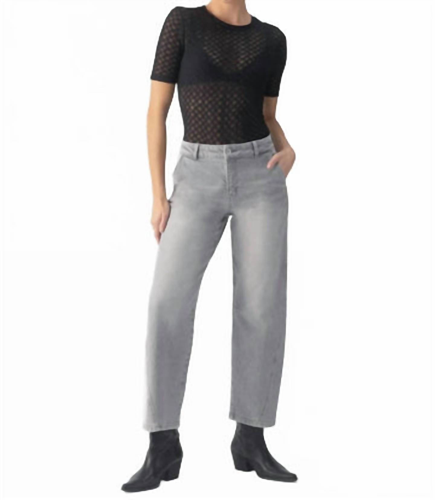 Sanctuary - Twisted Seam Barrel Jean