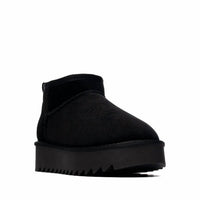 Refresh - Women's Casual Platform Suede Ankle Booties