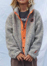 TINY WHALES Boy's Tamarack Jacket in multi - item - detail view