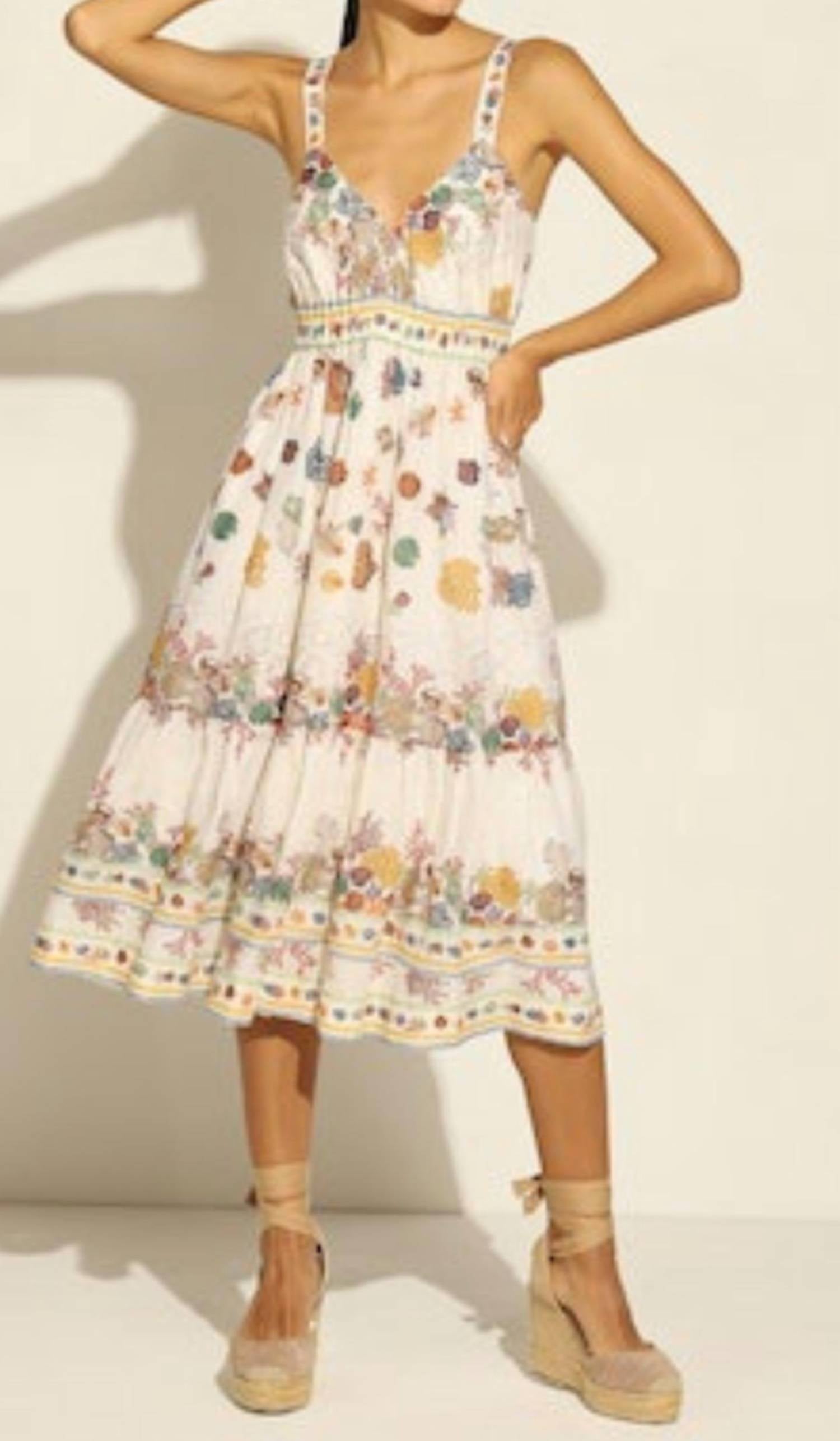 Ranna Gill - MARLIE STRAP TIER MIDI