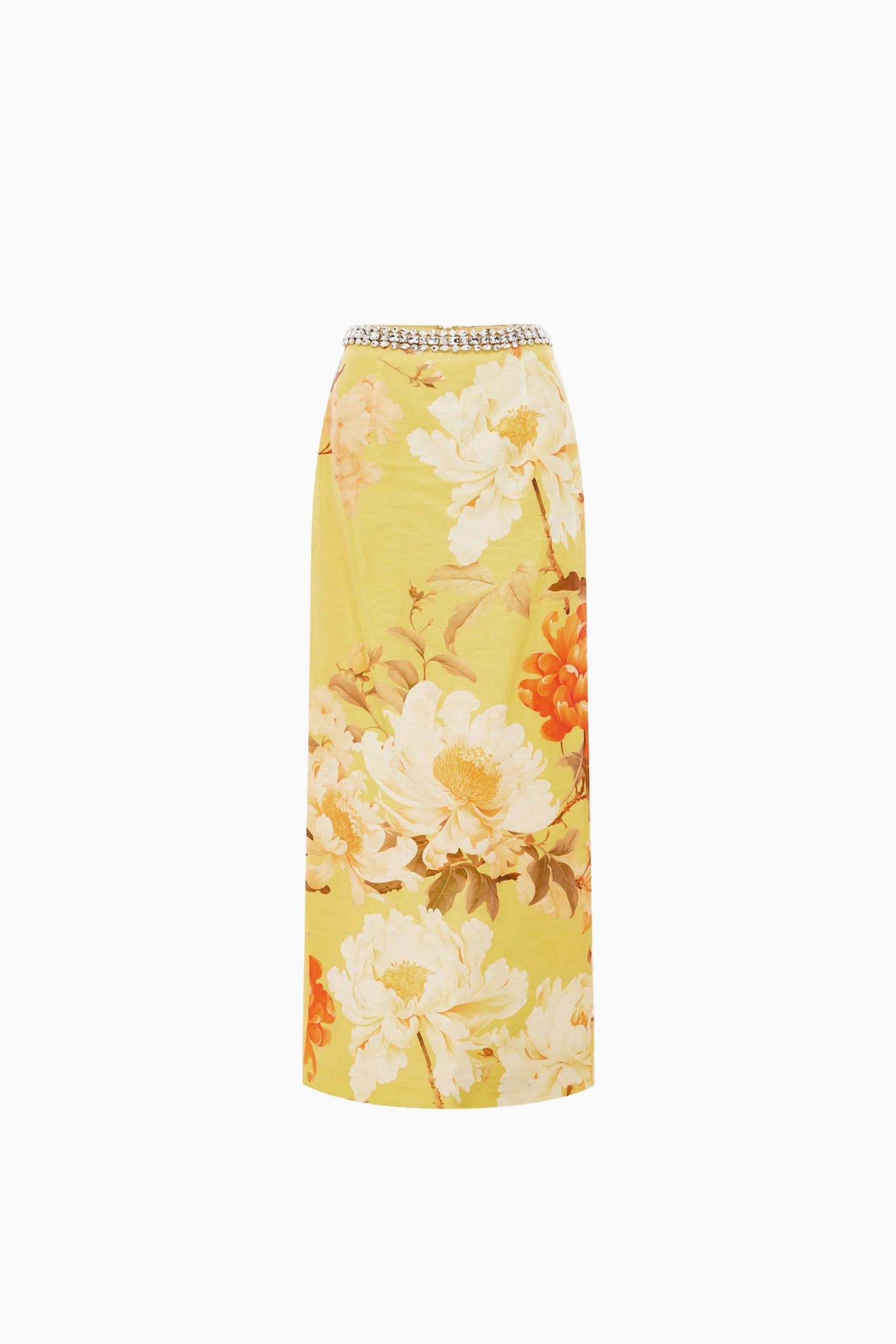 Leo Lin - Kyra Embellished Maxi Skirt