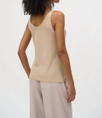 Joseph Ribkoff - Metallic Knitted Cami Top