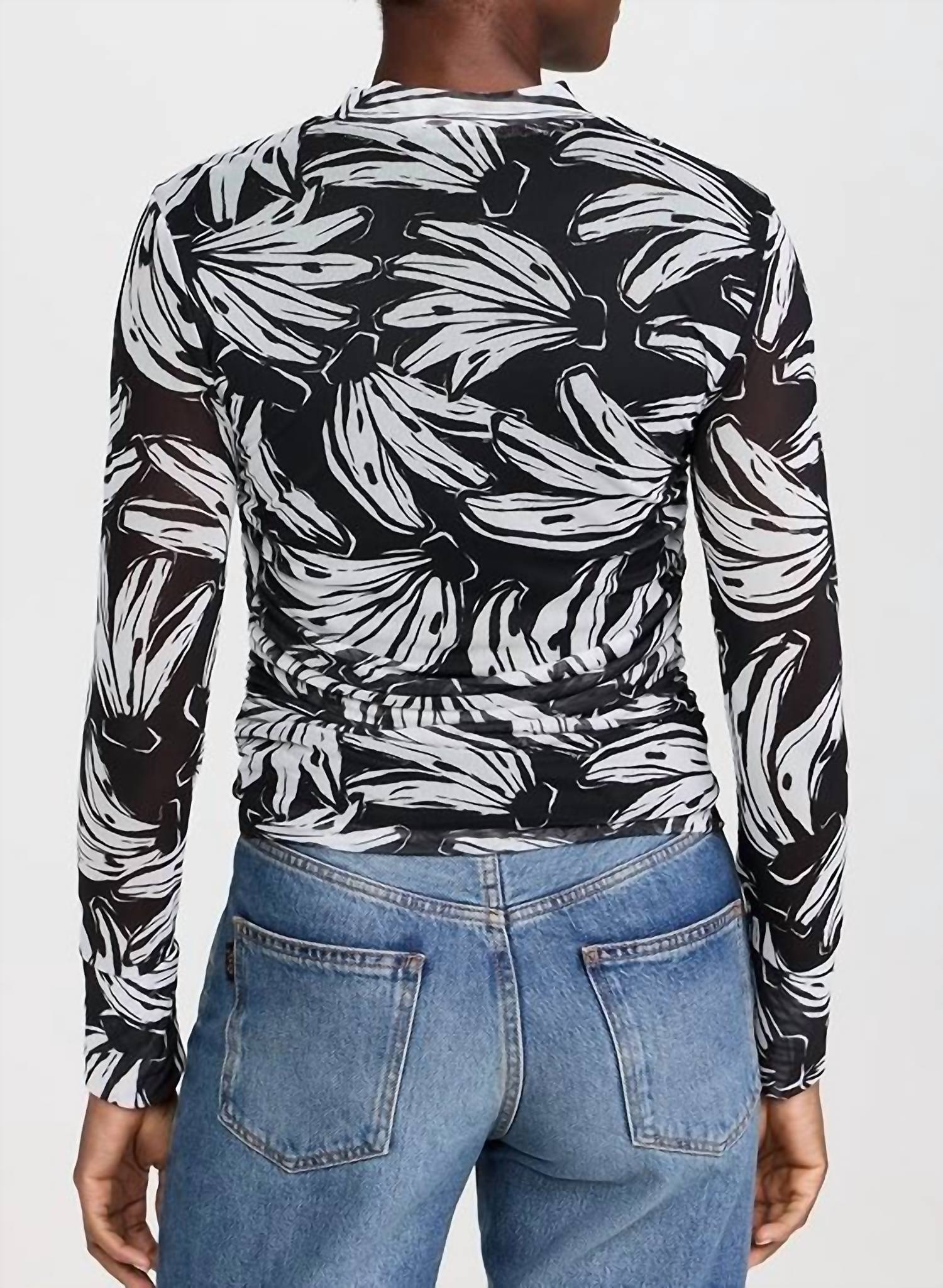 Farm Rio - Bossa Banana Tulle Blouse