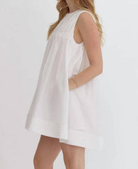 Entro - Simply Chic Sleeveless Babydoll Dress