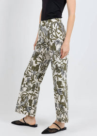 Tinta Style - Kiana Printed Crop Pants