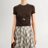 Meilleur Moment - Sculpted Waist Slim-fit Tee