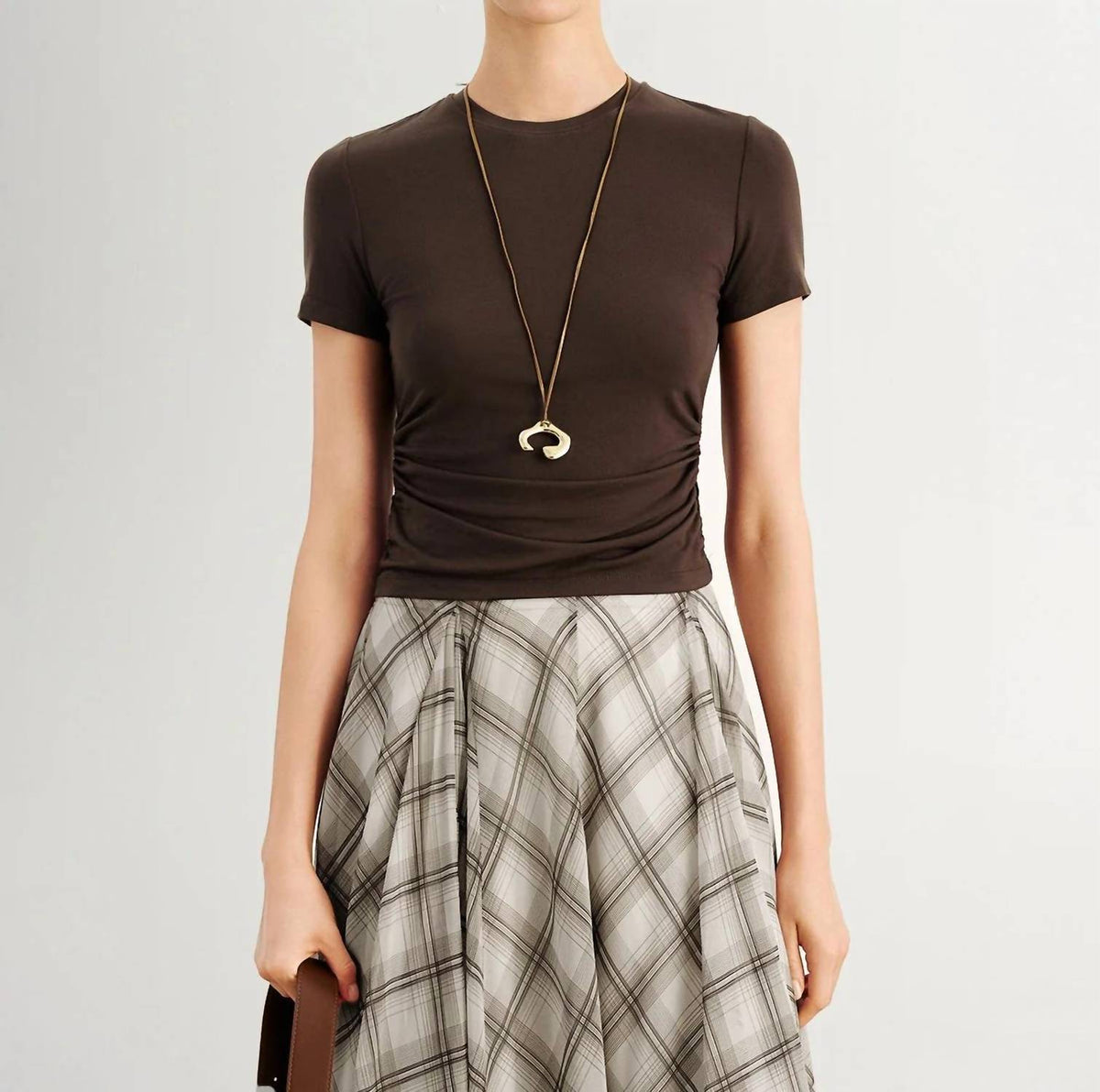 Meilleur Moment - Sculpted Waist Slim-fit Tee