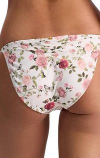 Pq Swim - Embroidered Tie Side Bikini Bottom