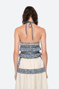 Sea - Arlo Print Halter Neck Top