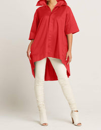 Planet By Lauren G. - Pleat Back Shirt