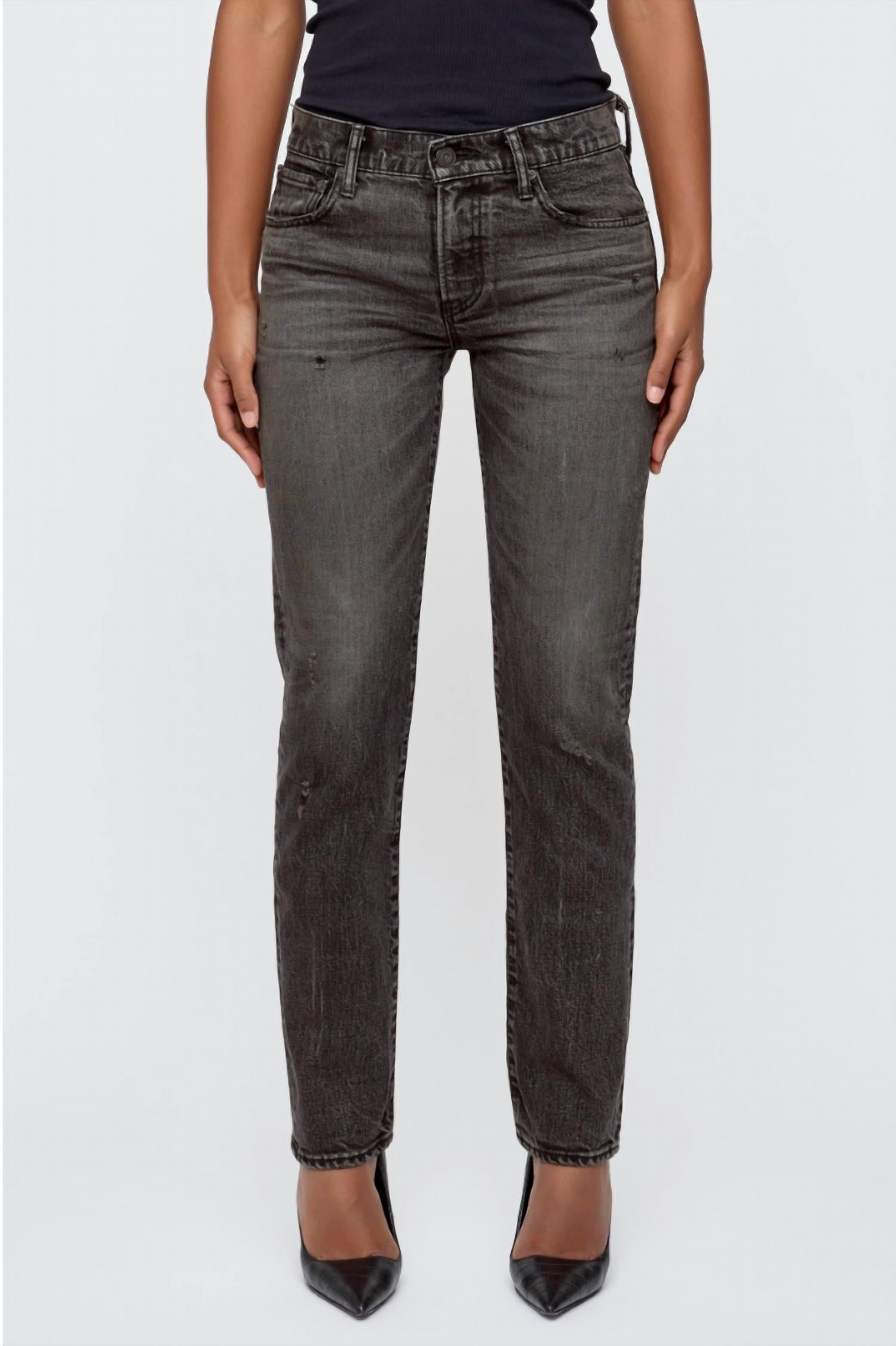 Moussy - Bellview Slim Straight Jean