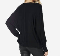 Michael Lauren - Spence Oversized V- Neck Pullover