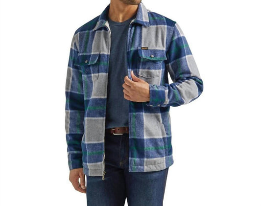 Wrangler - Men's Flannel Shirt Jacket