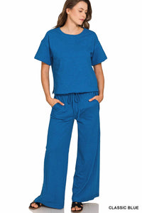 Zenana - Cotton Slub Short Sleeve Tee