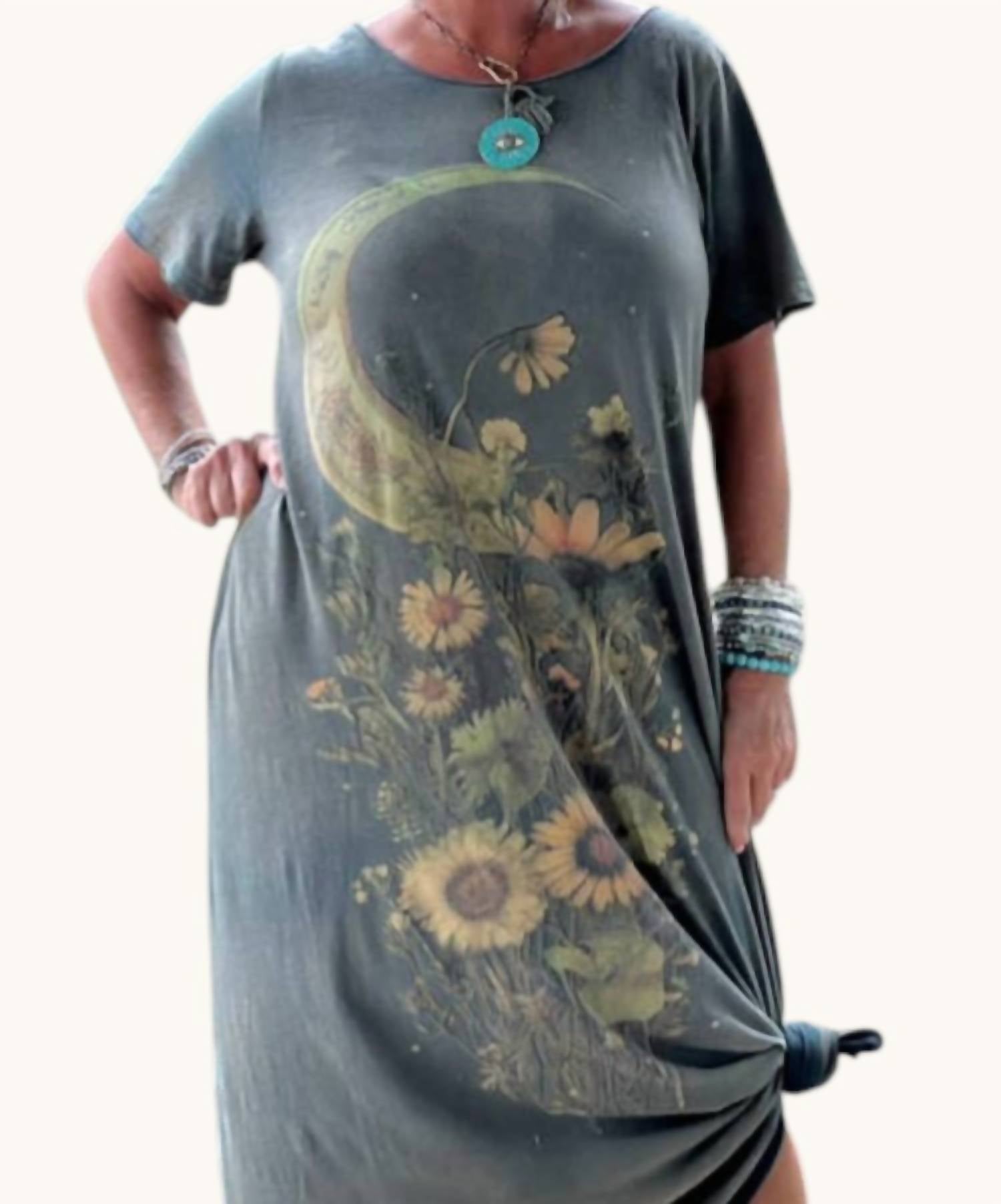 Jaded Gypsy - Moon Flower Dress