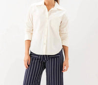 Karen Kane - Ruched Sleeve Button-up Shirt