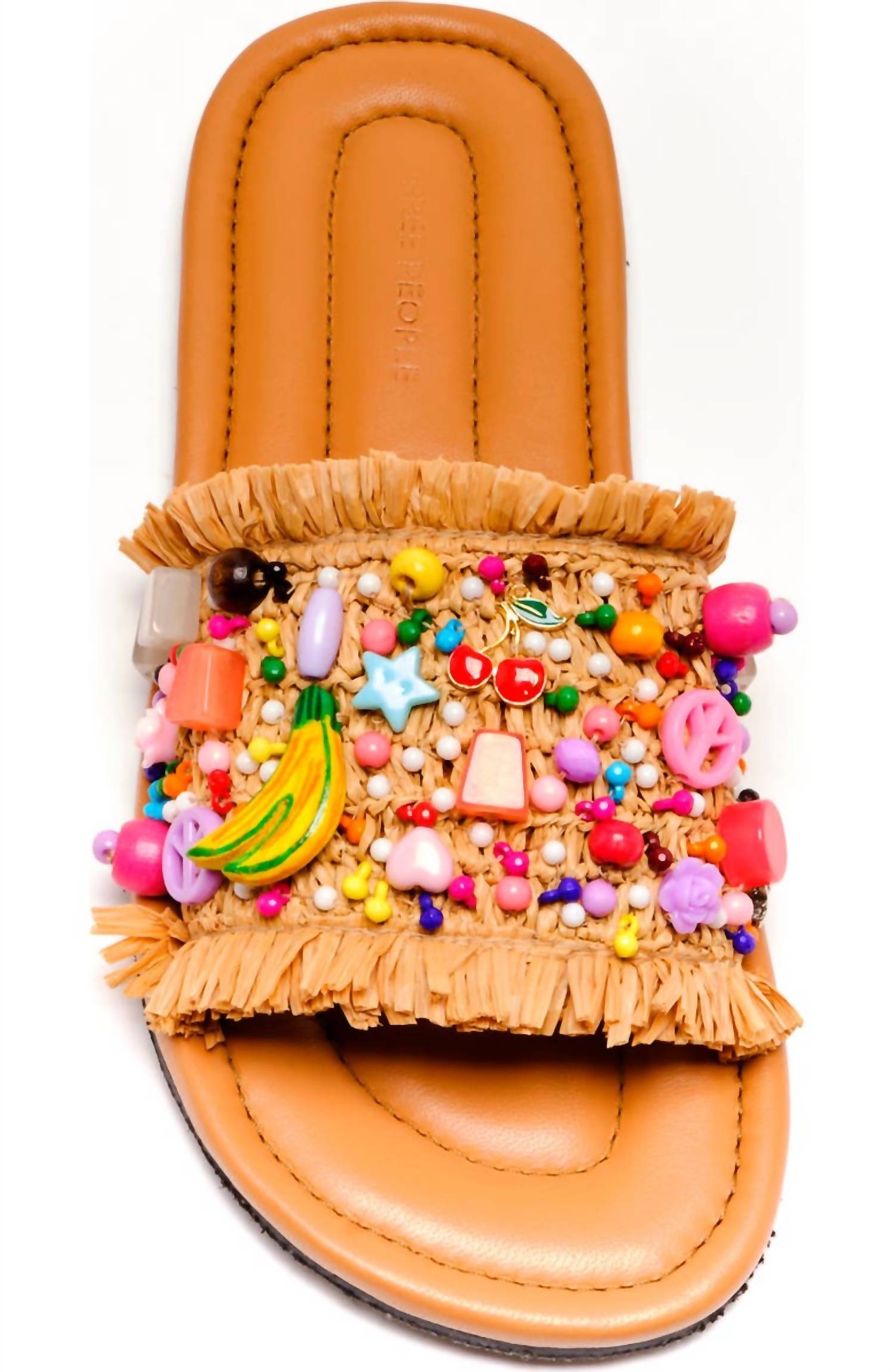 Free People Women's Shipwreck Surf Sandals in multi - women's sandal - detail view