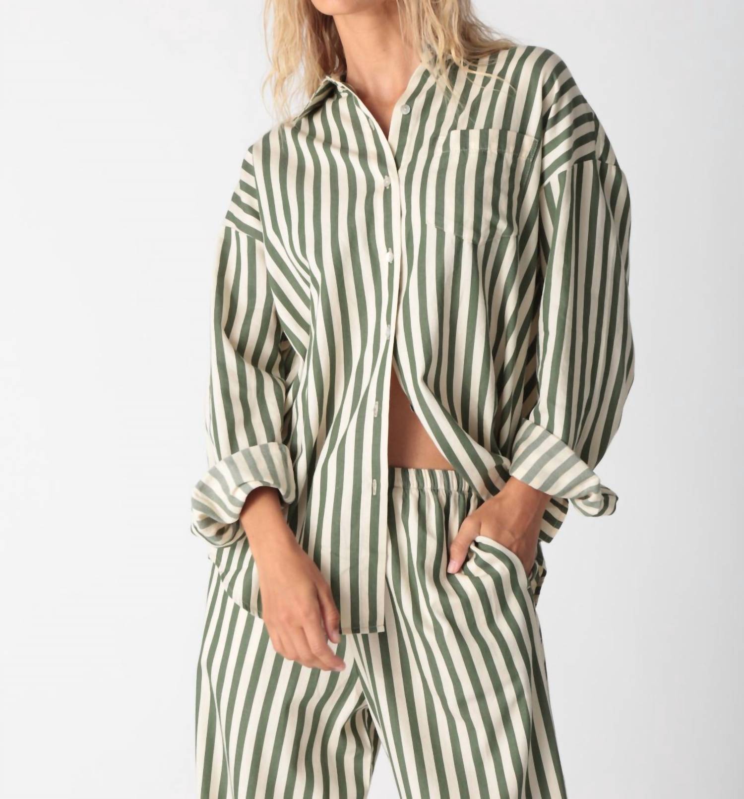 Electric & Rose - Boyfriend Long Sleeve Shirt