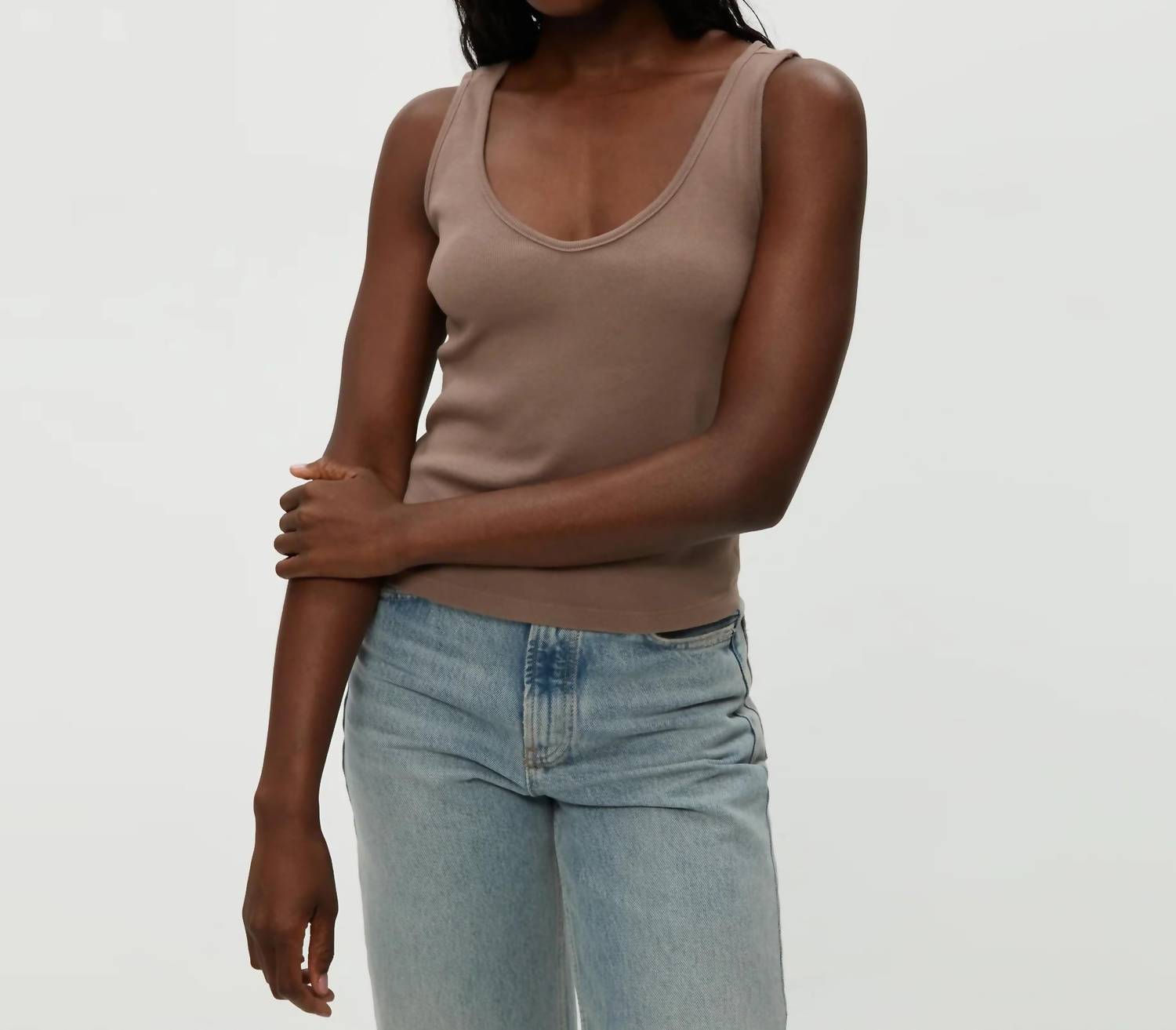 Michael Stars - Sloan V Neck Tank Top