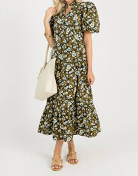 Entro - Autumn Bouquet Midi Dress