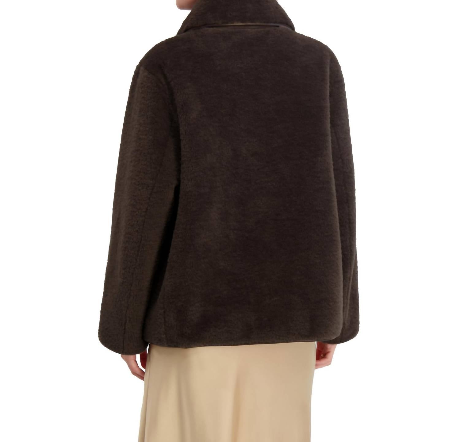 Tahari - Kai Reversible Faux Shearling Jacket