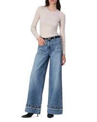 Rag & Bone - Marina High Rise Wide Leg Jeans