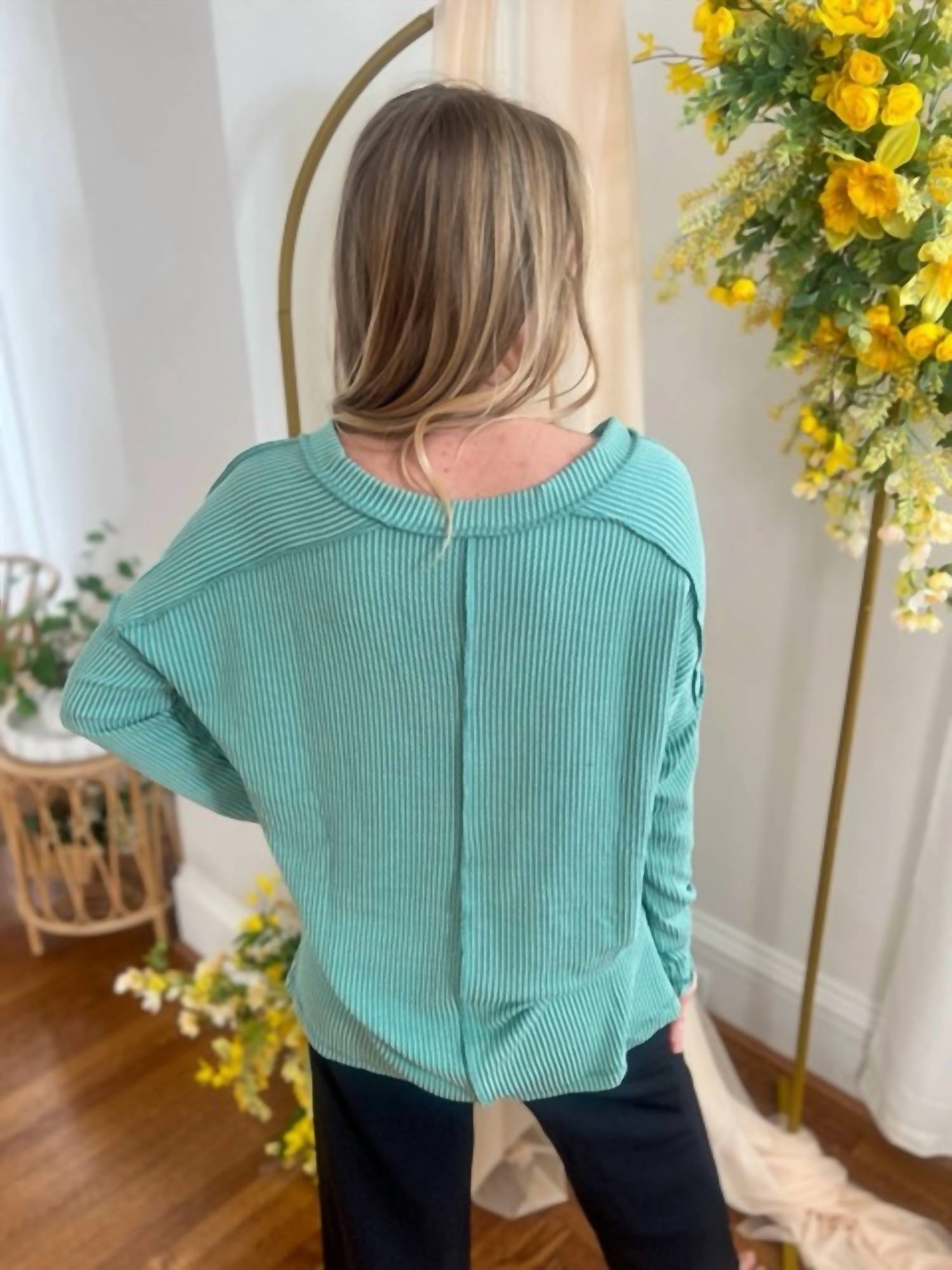 Zenana - Khloe V-neck Top