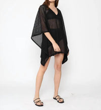 Ripley Rader - Fishnet Short Caftan