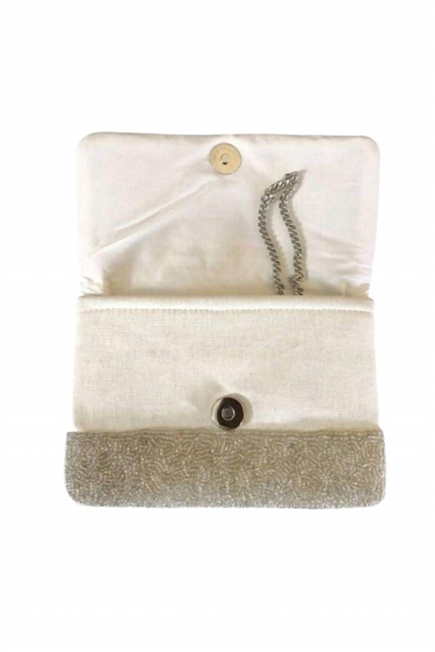 Golden Stella - Evil Eye Beaded Mini Clutch